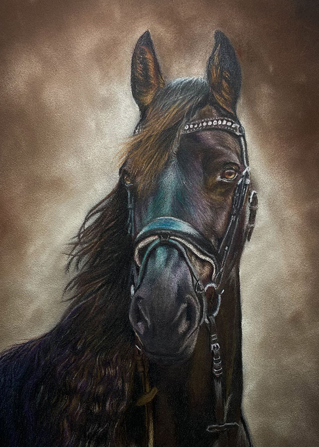 Friesian Horse - smaller
