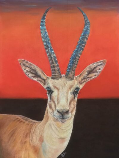 Sunrise in his eyes -- Print